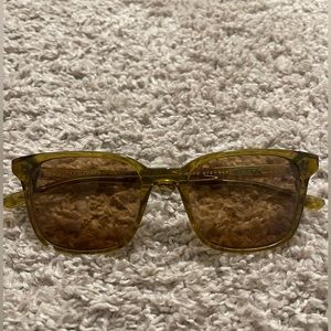 Crap eyewear green “the conga jet” sunglasses